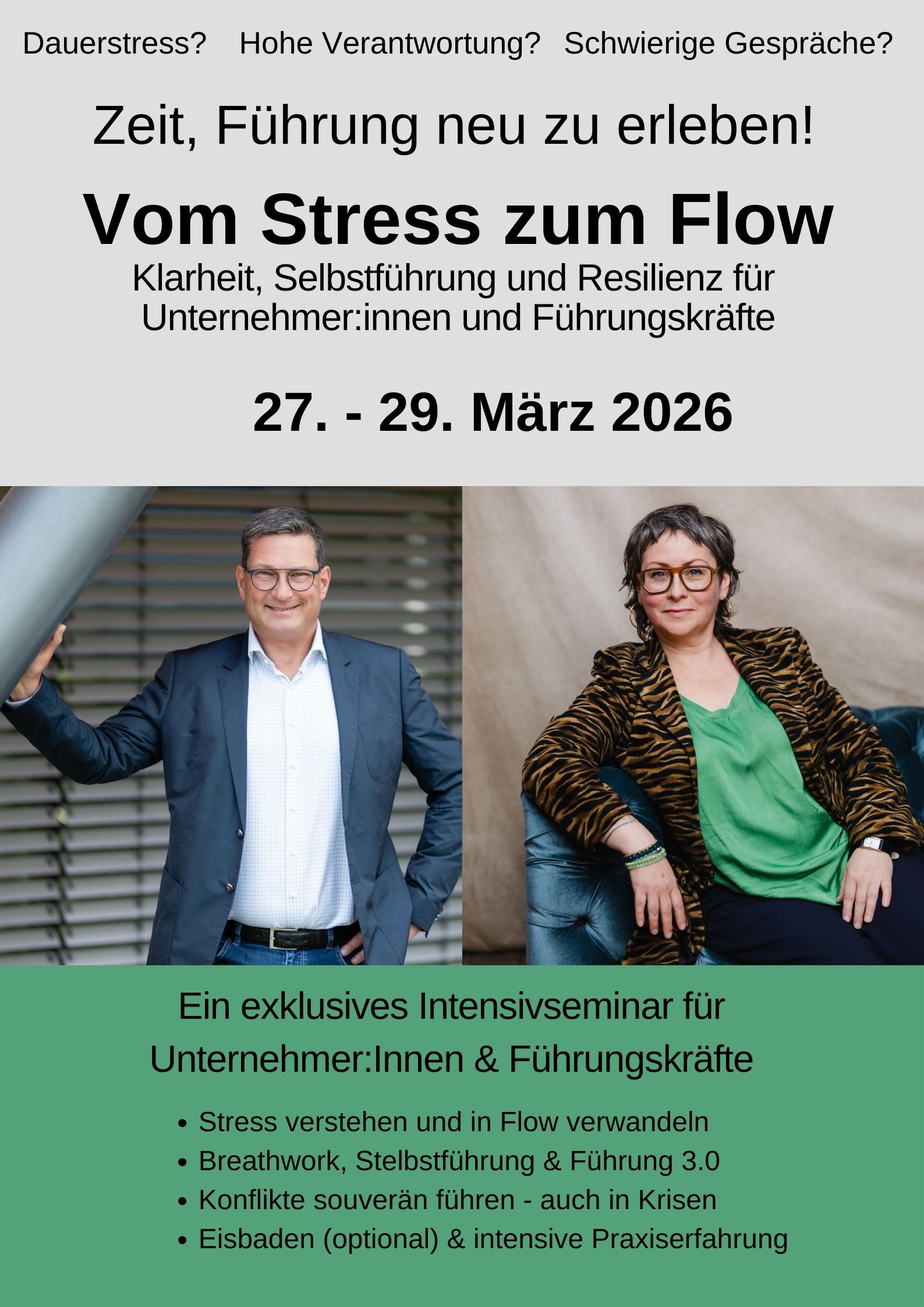 Vom Stress zum Flow